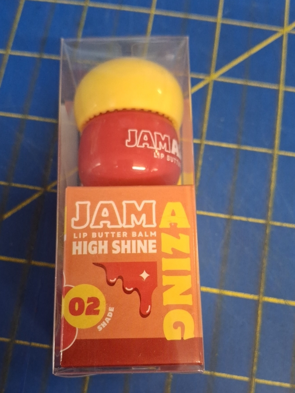 Jam Azing Lip Butter Balm High Shine New 02 Guava Jam